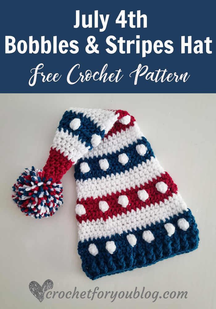 Crochet July 4th Hat