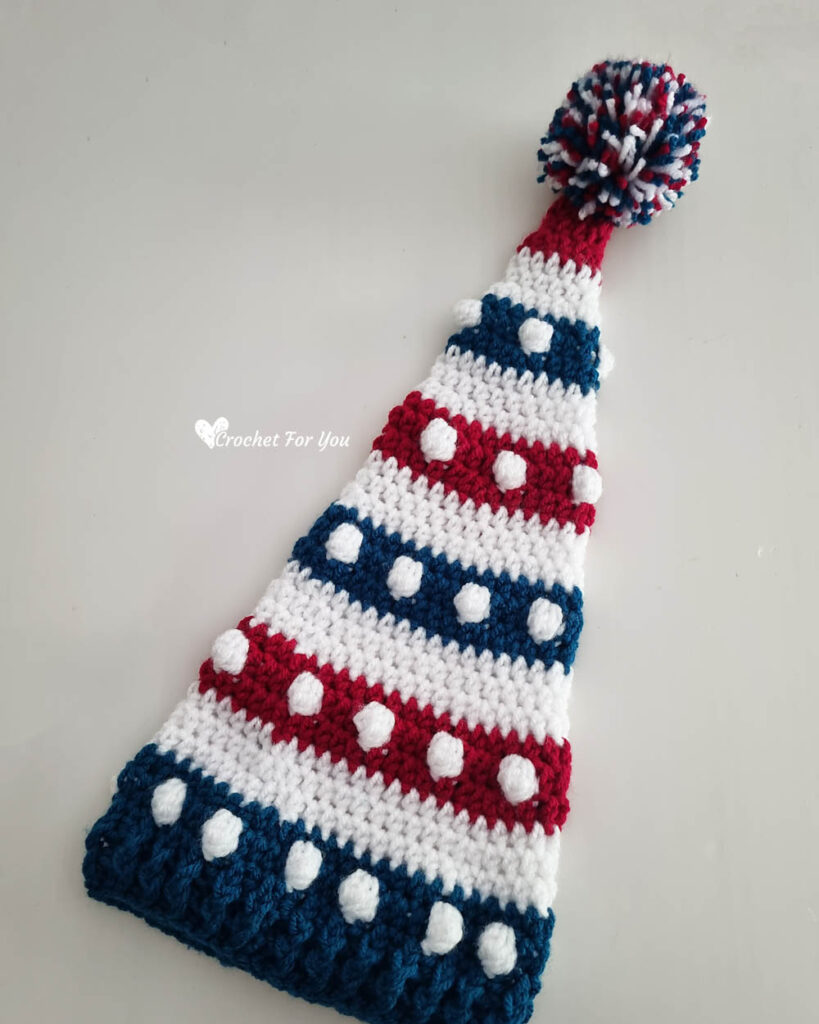 Crochet July 4th Hat