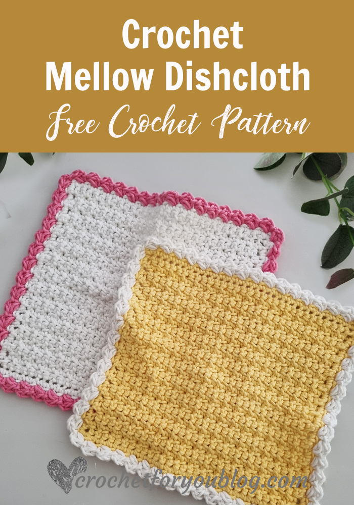 Easy Crochet Dishcloth Pattern