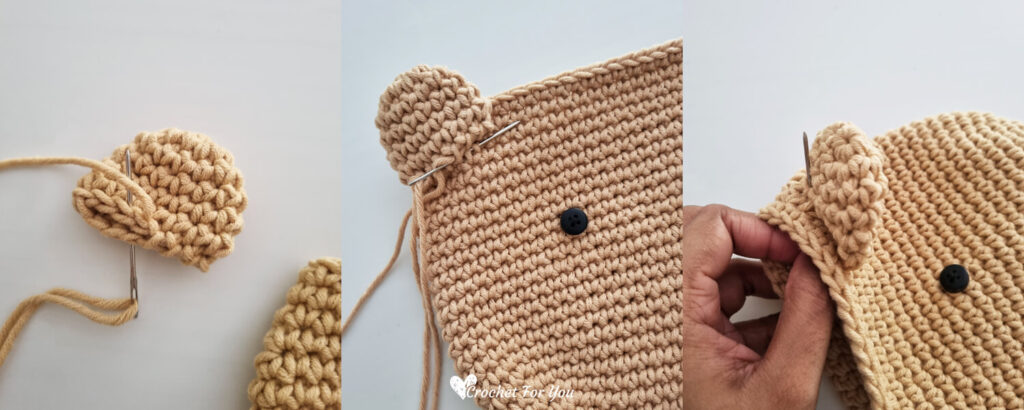 Attaching ears