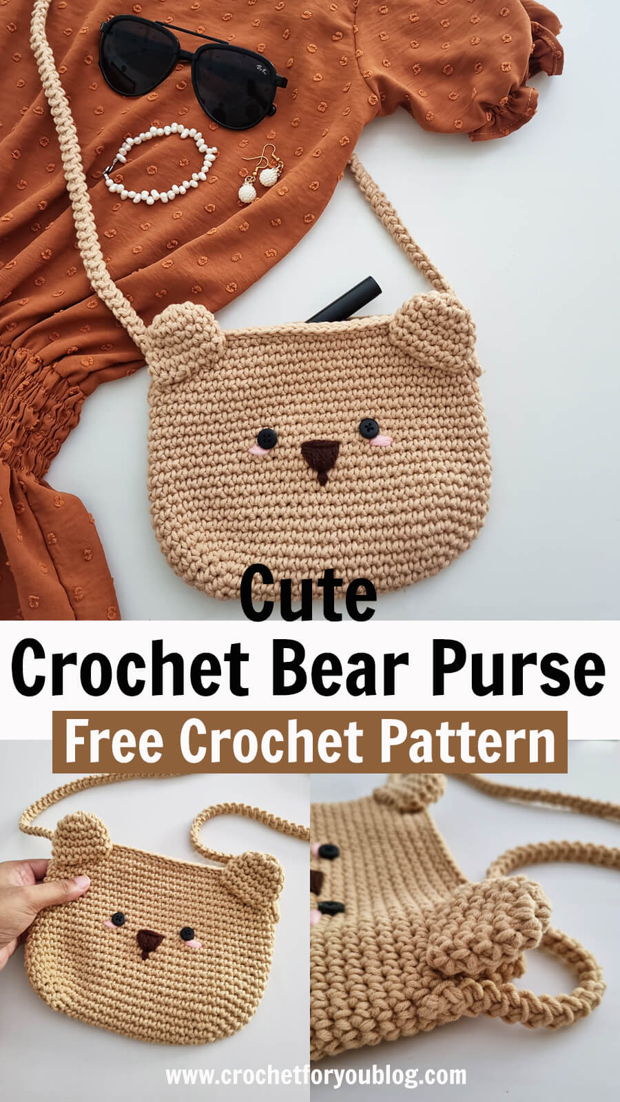 Crochet Bag Round Up : 21 Free Crochet Bag Patterns - KnitcroAddict