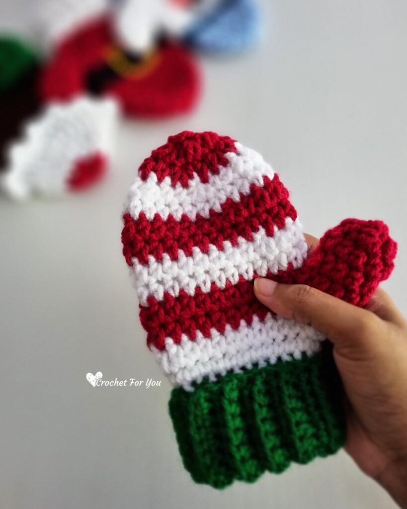 Crochet Mittens Free Pattern