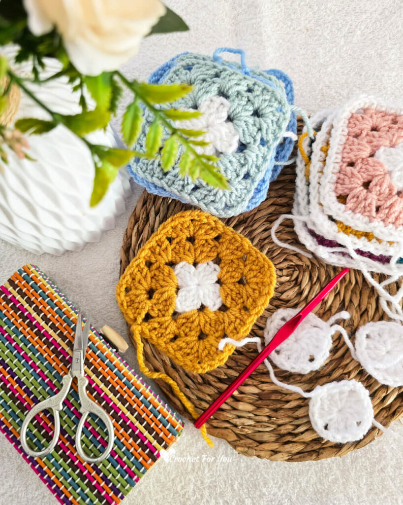 Scrap Granny Squares