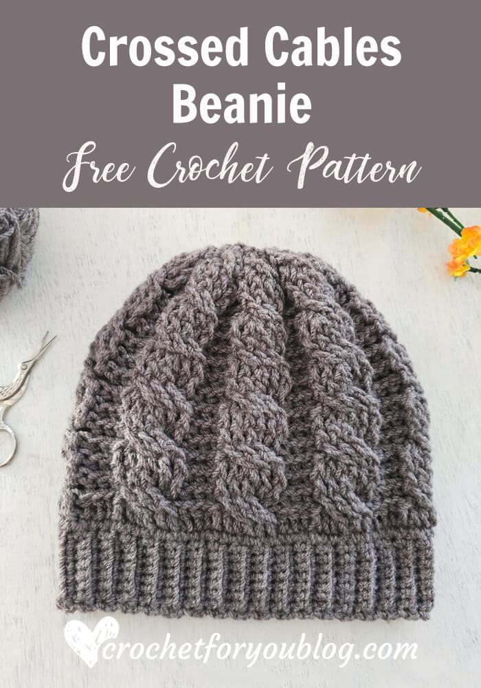 Crochet Cable Hat