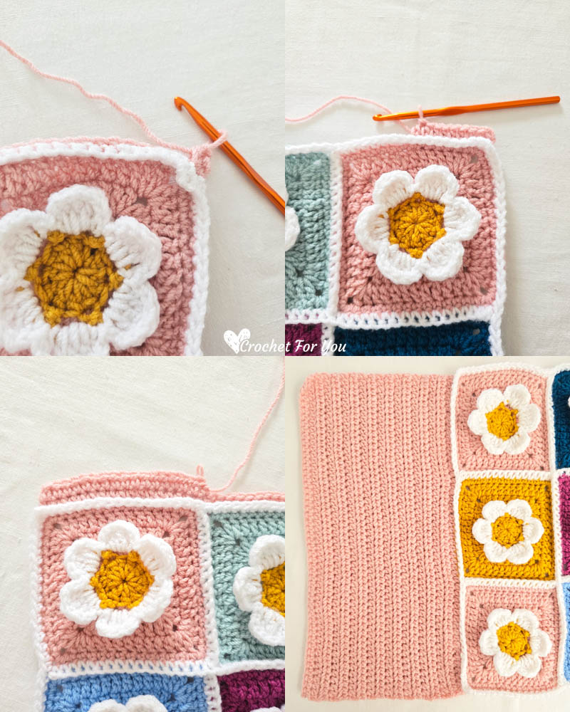 Crochet Cushion Cover Free Pattern